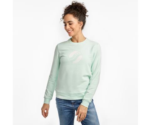 Saucony Rested Crewneck Ženske Tops Plave | REWOO0N6