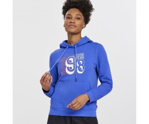 Saucony Rested Hoodie Ženske Tops Plave | 7LHSWLXR