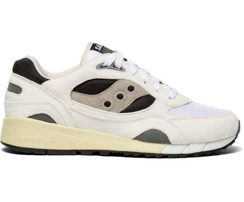 Saucony Shadow 6000 Muške Cipele Bijele Crne Sive | NA6B4ECU