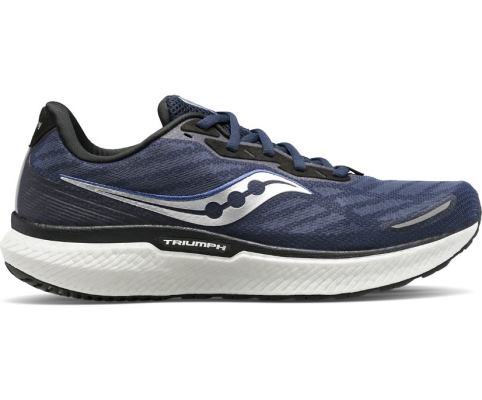 Saucony Triumph 19 Muške Running Patike Tamnoplave Srebrne | YTOU4QII