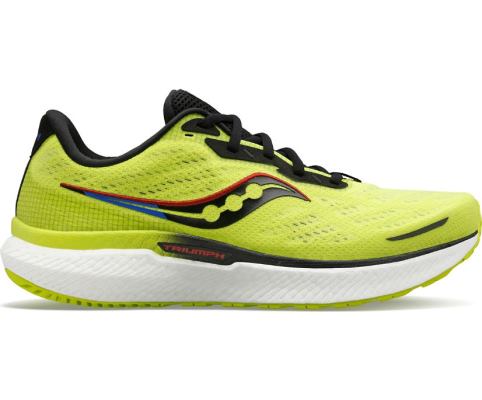 Saucony Triumph 19 Muške Running Patike Žute Plave Crne | D84BVZXT